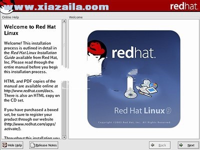 RedHat linux 9.0详细图文安装教程