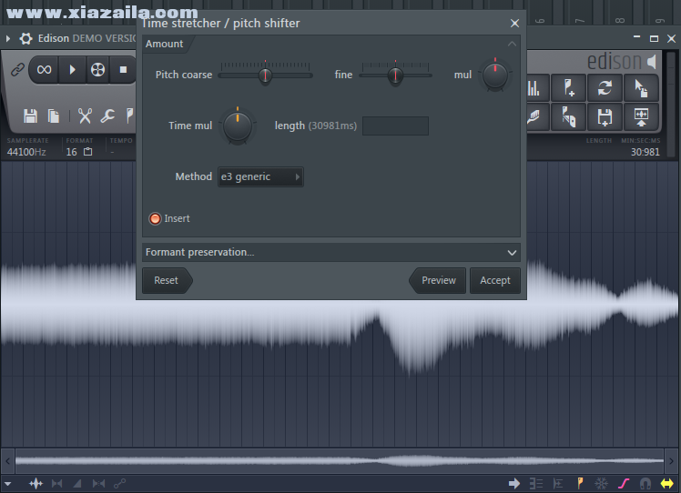 使用FL Studio对音乐进行升调和降调教程
