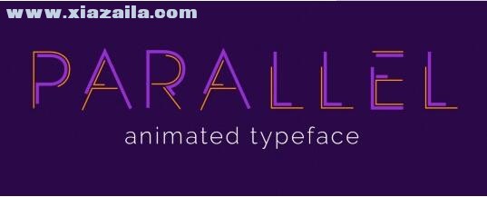 Parallel Animated Typeface(AE英文字体动画插件) v1.0