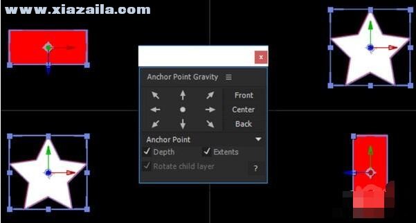 Anchor Point Gravity(AE多图层中心锚点移动控制插件) v1.0.1