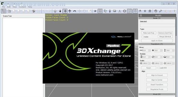 Reallusion 3DXchange 7(3d模型转换编辑工具) v7.5.3201.1