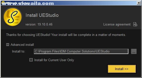 IDM UEStudio 19(ue编辑器) v21.0.0.90