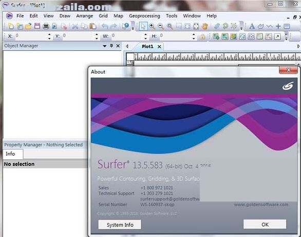 Surfer 13.5 免费版 附汉化补丁和安装教程