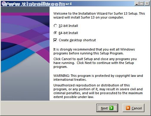 Surfer 13.5 免费版 附汉化补丁和安装教程
