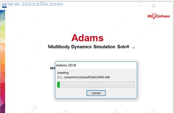 msc adams 2018 64位 免费版 附安装教程