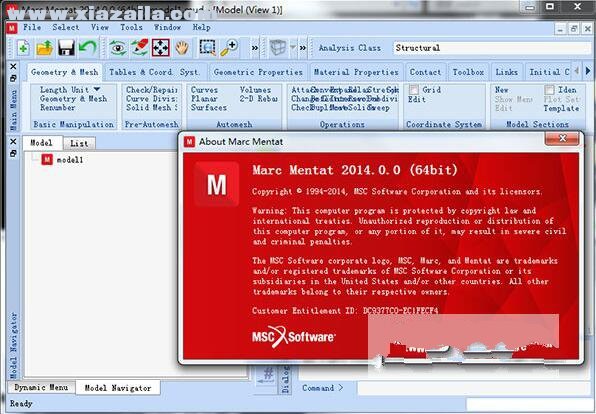 MSC Marc 2014.0 64位 免费版 附安装教程