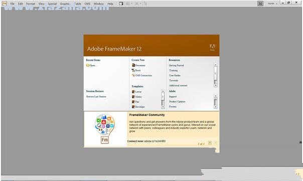 Adobe FrameMaker 12 免费版 附安装教程