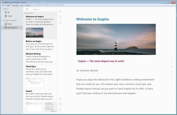 Inspire(灵感写作软件) v3.23.0官方版