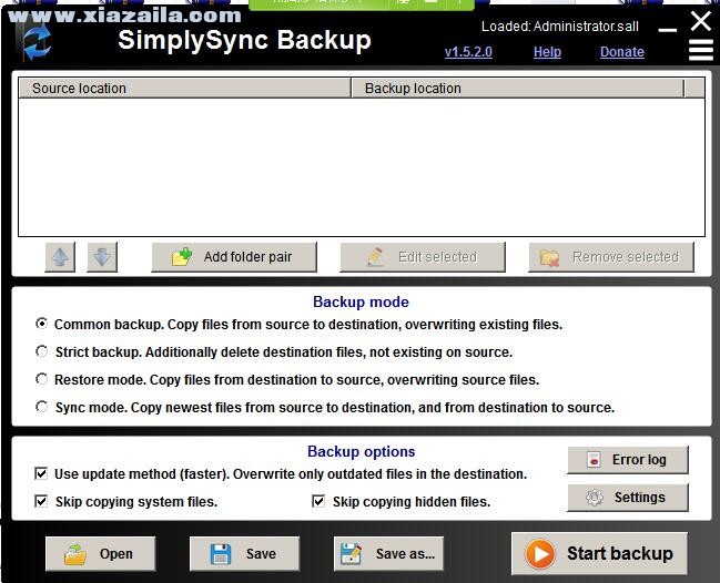 SimplySync Backup(同步备份软件) v2.1.0.1免费版