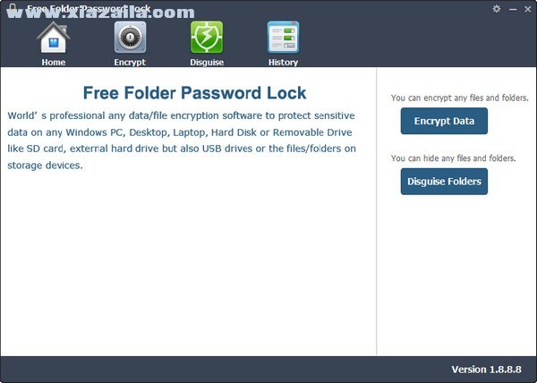 Free Folder Password Lock(文件加密软件) v1.8.8.8官方版