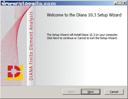 DIANA FEA(有限元仿真分析软件) v10.3免费版 附安装教程