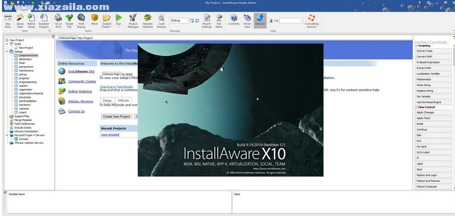InstallAware Studio Admin X10(安装包制作工具) v27.0.0.2019免费版