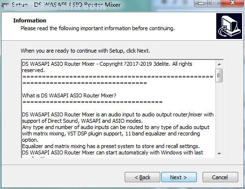 DS WASAPI ASIO Router Mixer(路由器混音软件) v1.0.42.134免费版