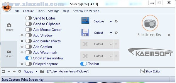 Screeny(专业屏幕截图工具) v4.8.8官方版
