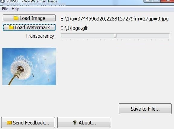Vov Watermark Image(图片水印处理软件) v1.7官方版