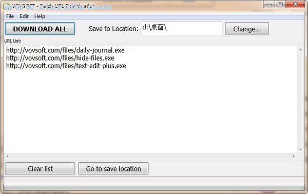 Batch URL Downloader(URL批量下载软件) v3.3官方版