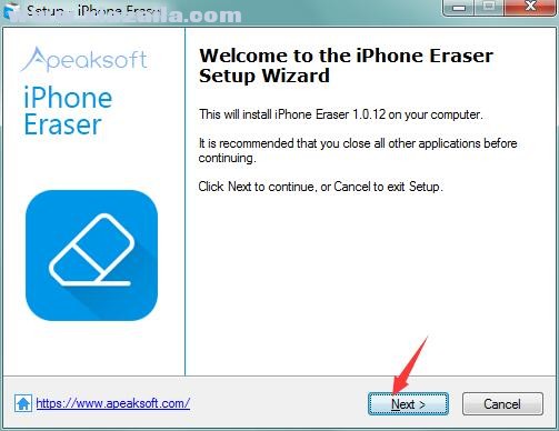 苹果手机数据清除软件(Apeaksoft iPhone Eraser) v1.1.8官方版