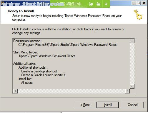Tipard Windows Password Reset(密码重置软件) v1.0.10官方版