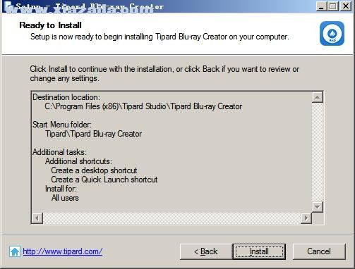 Tipard Blu-ray Creator(蓝光创建工具) v1.0.8官方版