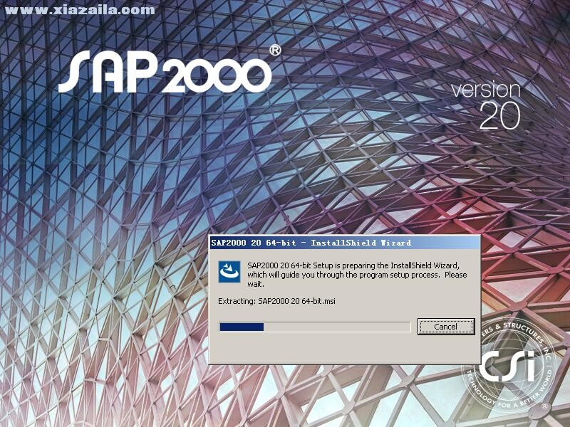CSI SAP2000 Ultimate v20.2.0免费版 附安装教程