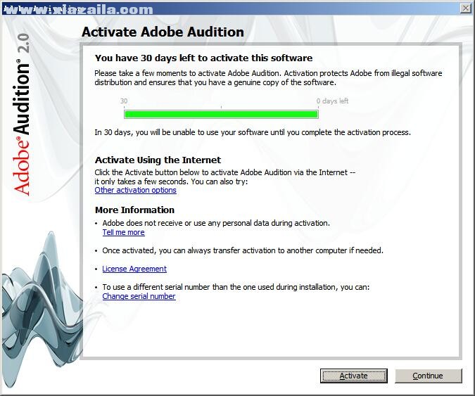 Adobe Audition 2.0 绿色破解版