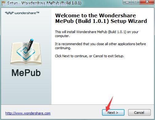 Wondershare MePub(EPUB电子书制作工具) v1.0.1官方版