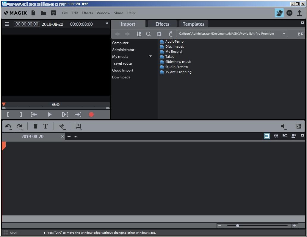 MAGIX Movie Edit Pro 2020 Premiumv19.0.1.23免费版 附安装教程(11)