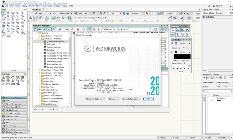 Vectorworks 2020 SP0 免费版 附安装教程