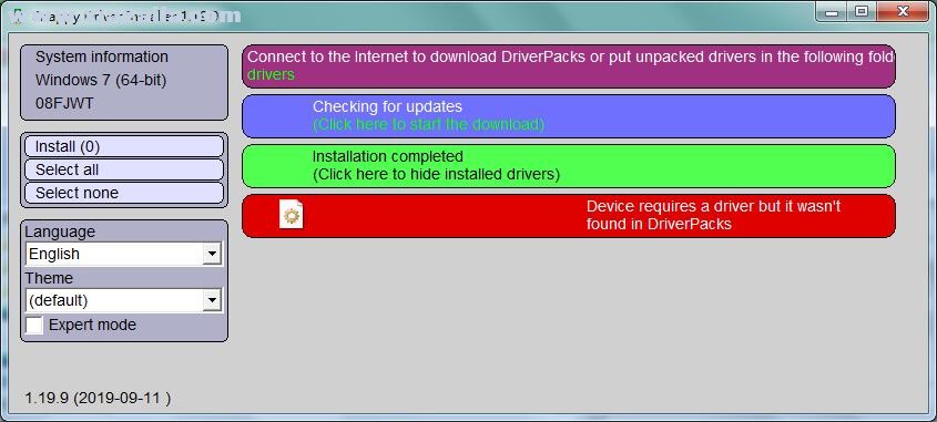 Snappy Driver Installer(驱动检测软件) v1.20.0免费版