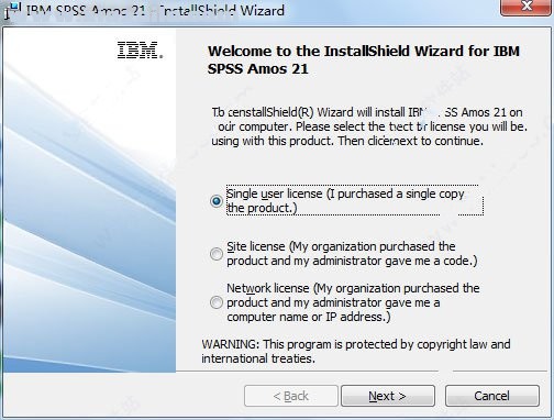 IBM SPSS Amos 21.0(结构方程建模软件) 免费版 附安装教程