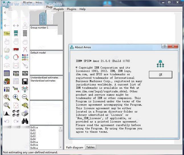 IBM SPSS Amos 21.0(结构方程建模软件) 免费版 附安装教程