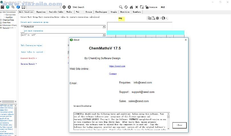 ChemMaths(化学计算分析软件) v17.6免费版