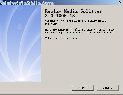 Replay Media Splitter(音视频分割工具) v3.0.1905.13官方版