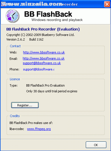 BB FlashBack Express(屏幕录制软件) v6.10.0.415官方版