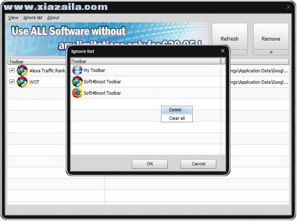 Soft4Boost Toolbar Cleaner(2)
