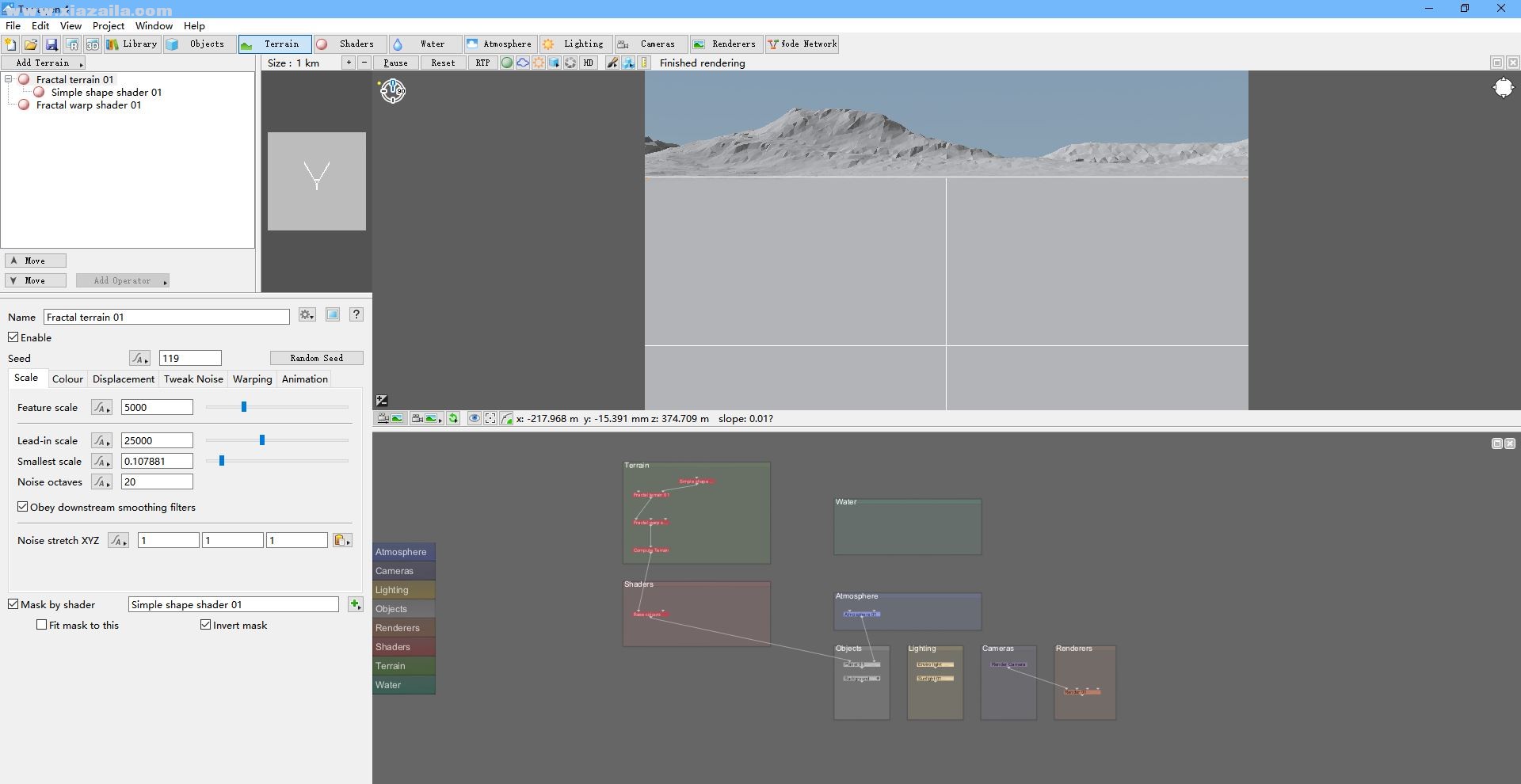 terragen(三维地形景观渲染软件)(1)