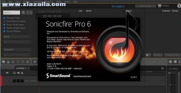 SmartSound SonicFire Pro(极速配乐软件) v6.4.2免费版
