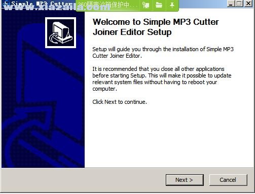 Simple MP3 Cutter Joiner Editor(MP3分割合并编辑器) v3.1官方版