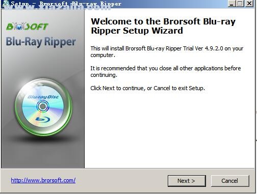 Brorsoft Blu-ray Ripper(蓝光翻录软件) v4.9.2.0官方版
