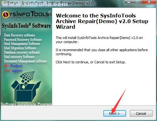 SysInfoTools Archive Repair(文件修复工具) v2.0免费版