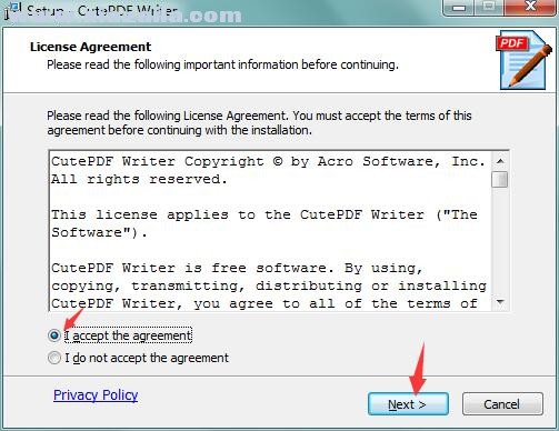 虚拟打印机(CutePDF Writer) v4.0.0.4官方版