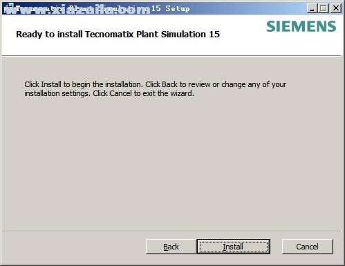 Tecnomatix Plant Simulation 15.1.1 64位版 免费版 附安装教程