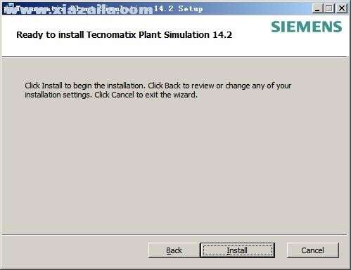 Tecnomatix Plant Simulation 14.2 64位 免费版 附安装教程