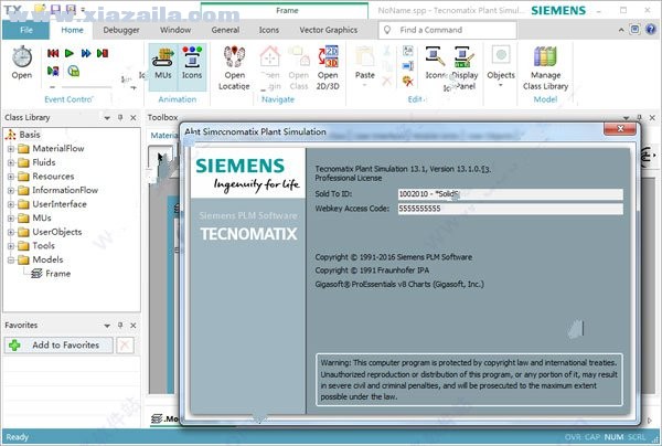 Tecnomatix Plant Simulation 13.1 免费版 附安装教程