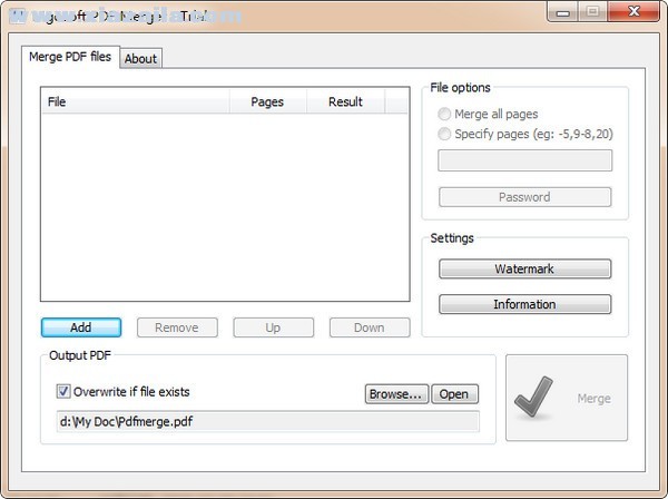 Mgosoft PDF Merger(PDF合并软件) v9.1.8官方版