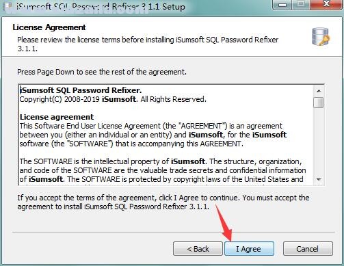 iSumsoft SQL Password Refixer(密码重置软件) v3.1.1免费版