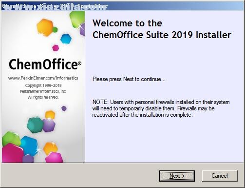 ChemOffice Suite 2019 v19.0.0.22免费版 附安装教程