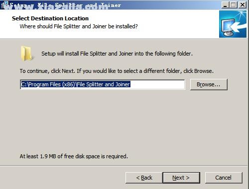 File Splitter and Joiner(文件分割合并工具) v2.0.0.0官方版