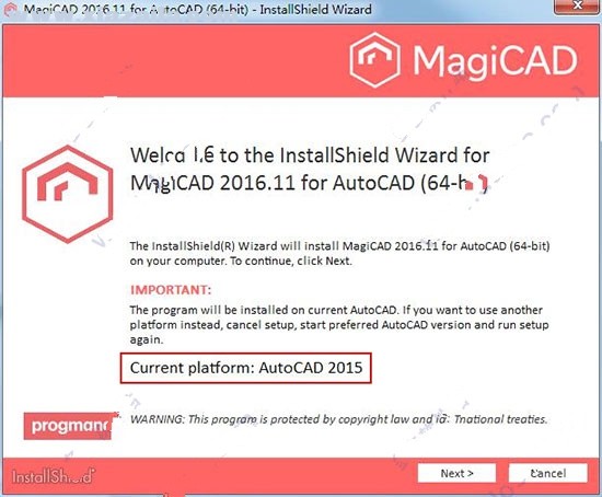MagiCAD For AutoCAD 2016 免费版 附安装教程