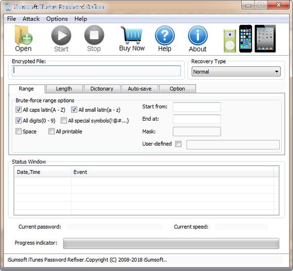 iSumsoft iTunes Password Refixer(iTunes备份密码恢复软件) v4.1.1官方版